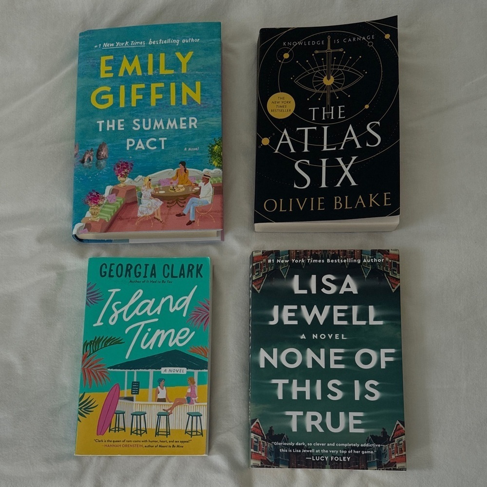 4 popular Booktok books